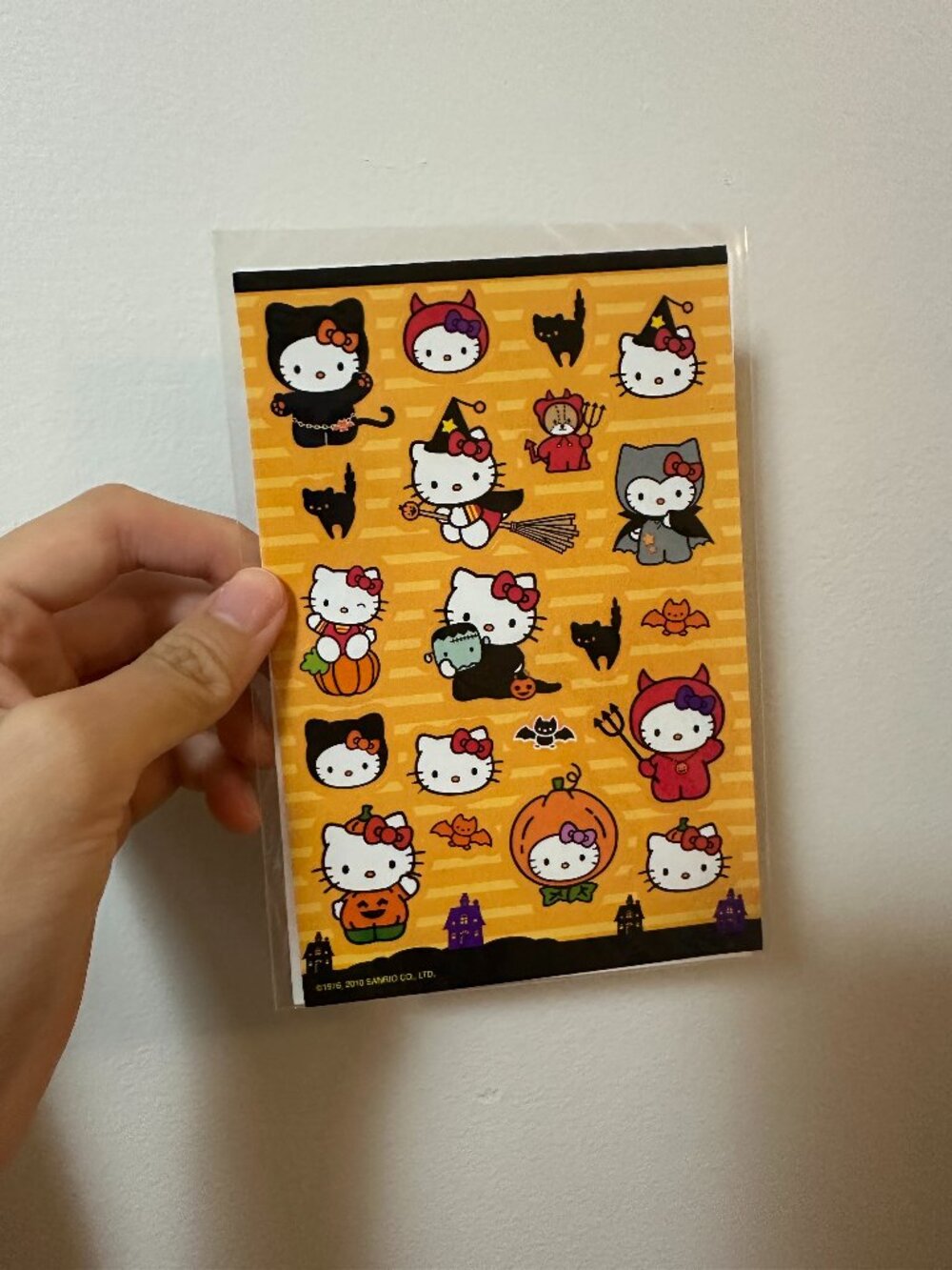 Hello Kitty Halloween Sticker Sheet